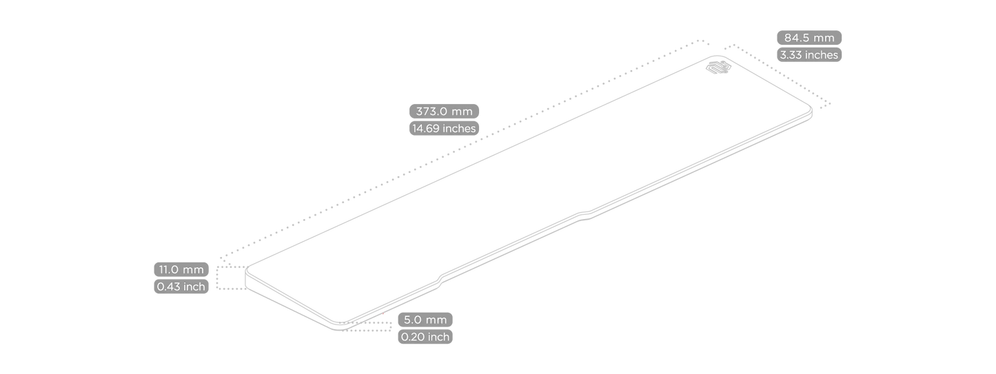 Nuphy Air系列 雙色手托
