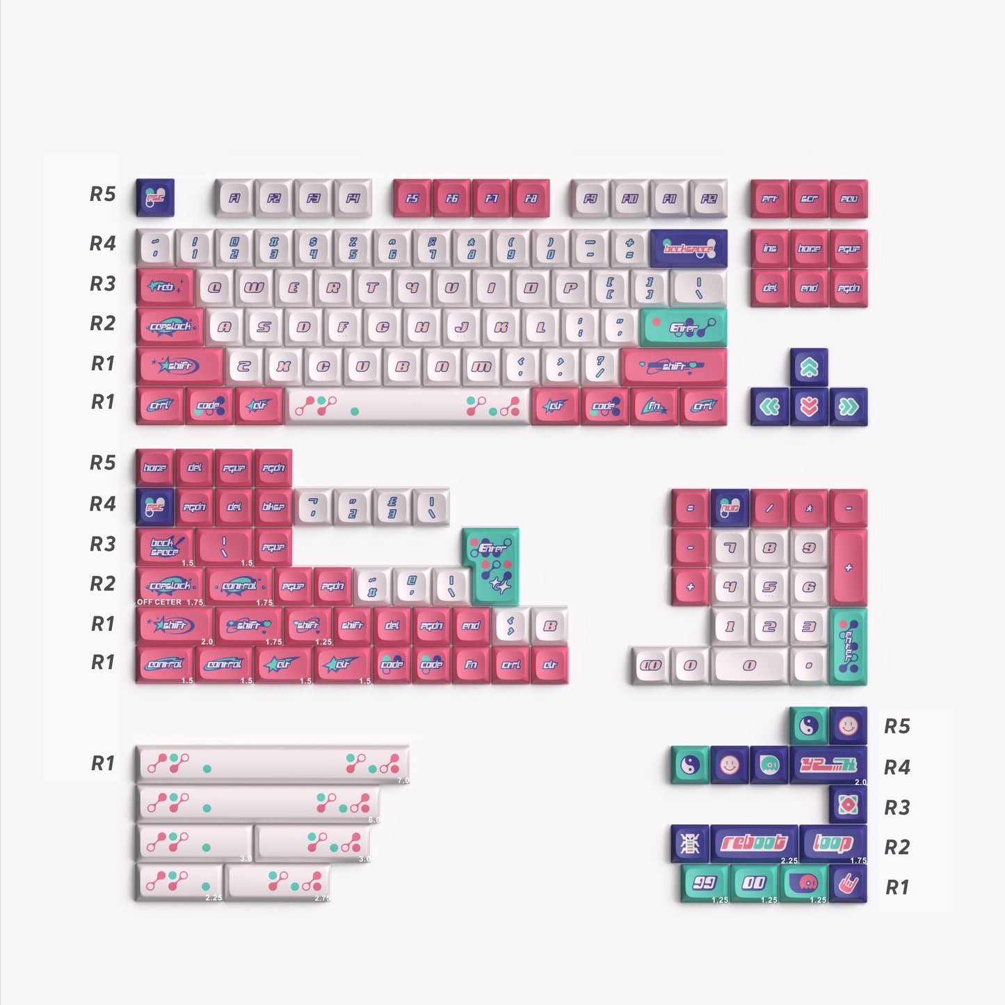 Keytok 指尖文創 Y2K系列 鍵帽