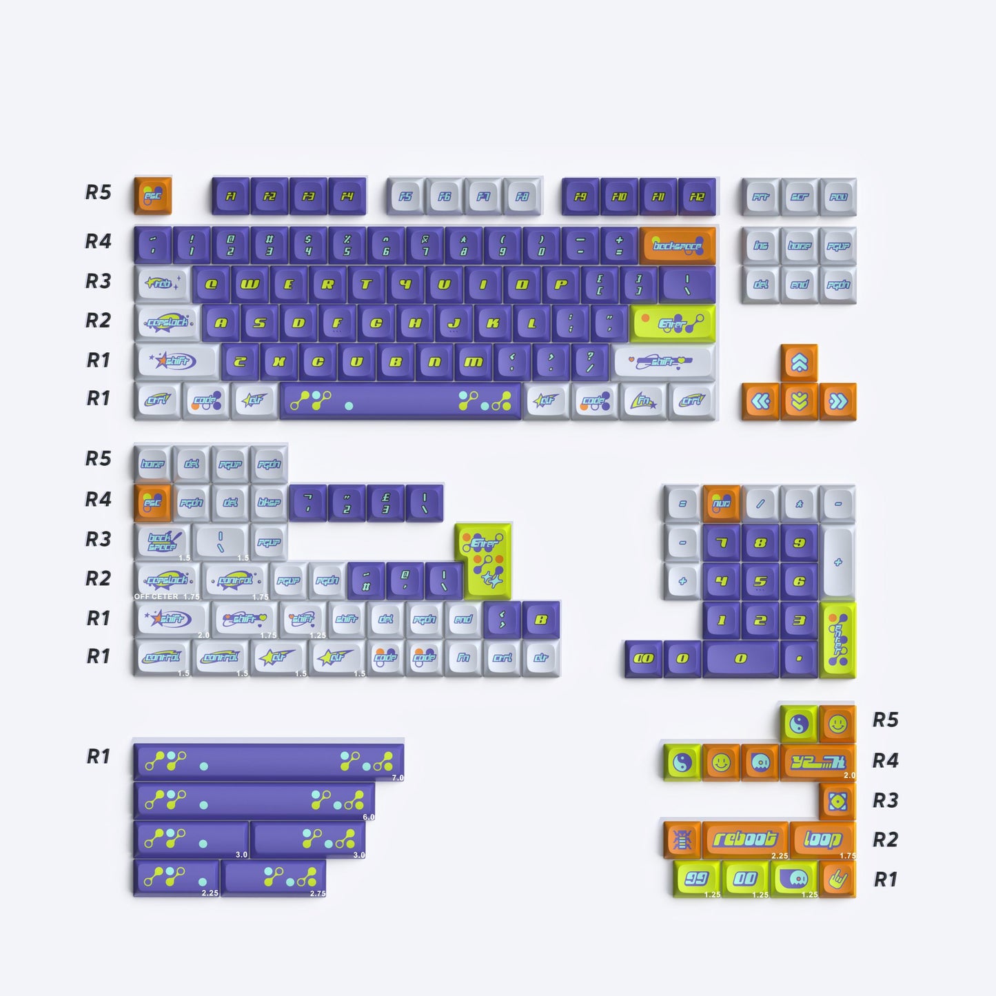 Keytok 指尖文創 Y2K系列 鍵帽
