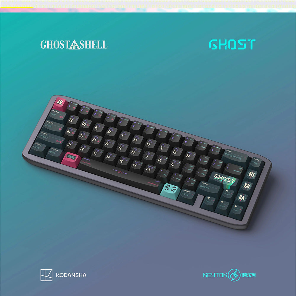 Keytok 指尖文創 攻殼機動隊 GHOST 鍵帽