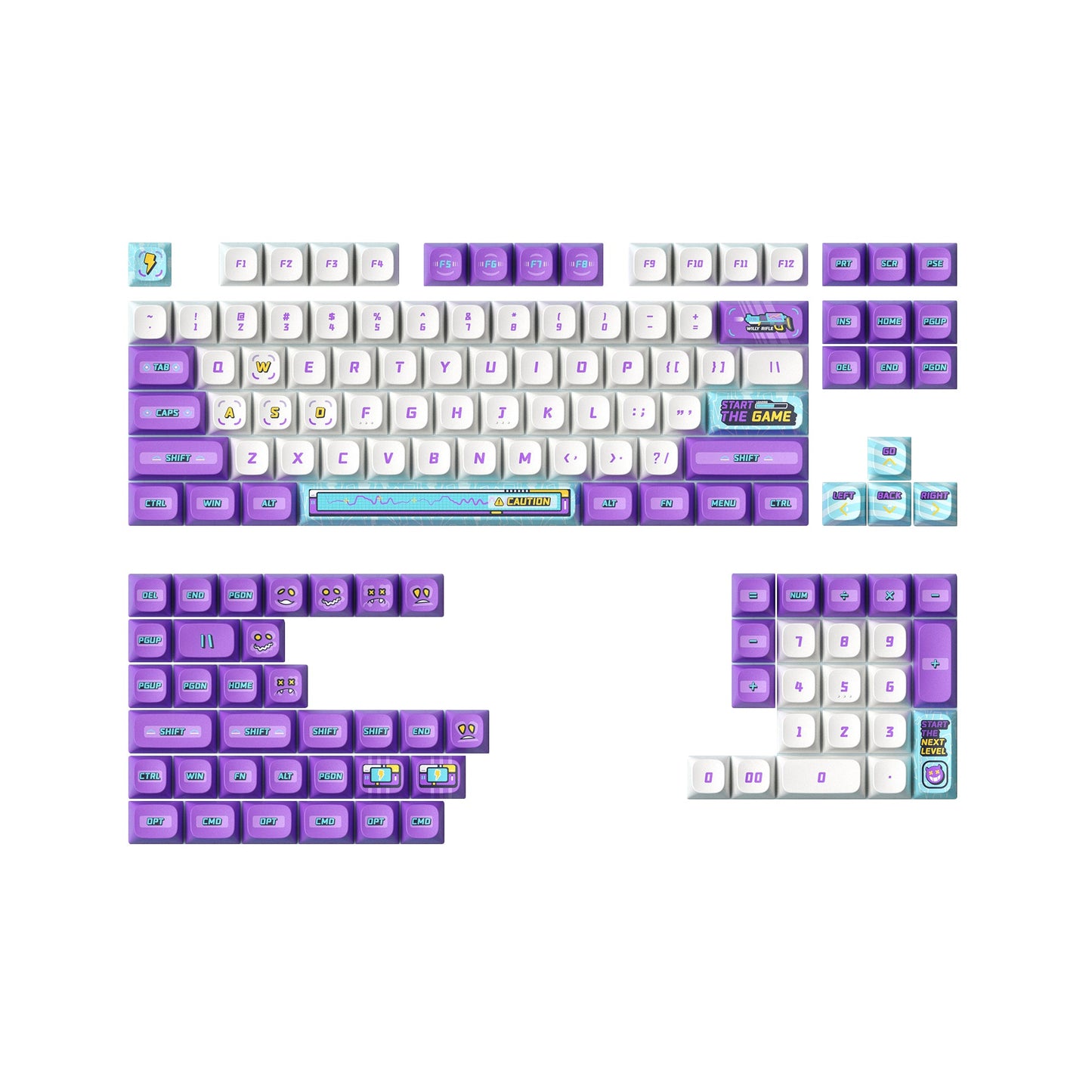 Keytok 指尖文創 電玩遊戲 鍵帽